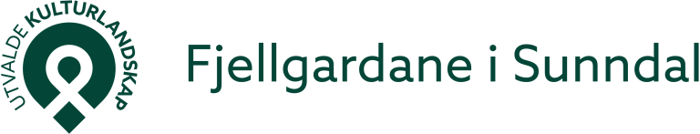 Nynorsk logo for utvalgte kulturlandskap i Fjellgardane i Sunndal