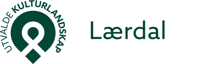 Nynorsk logo for utvalgte kulturlandskap i Lærdal