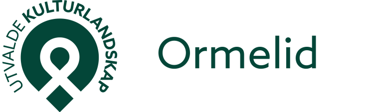 Nynorsk logo for utvalgte kulturlandskap i Ormelid