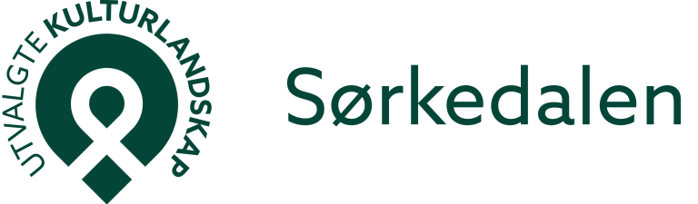 Bokmål logo for utvalgte kulturlandskap i Sørkedalen