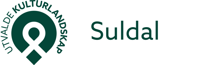Nynorsk logo for utvalgte kulturlandskap i Suldal