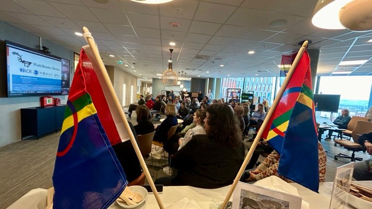 Feiring av Samenes nasjonaldag på hovedkontoret i Oslo.