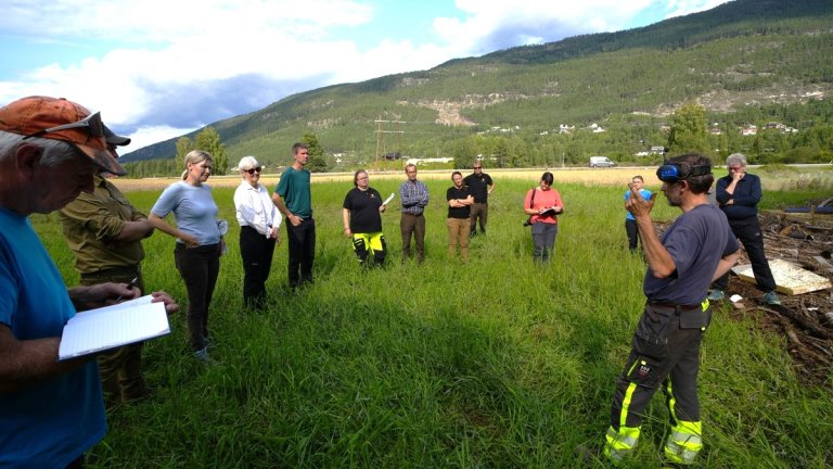 Befaring Hallingdal Foto: Robert Rønning